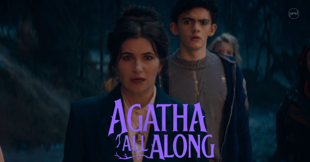 Agatha All Along still featuring Agatha Harkness and Billy Maximoff