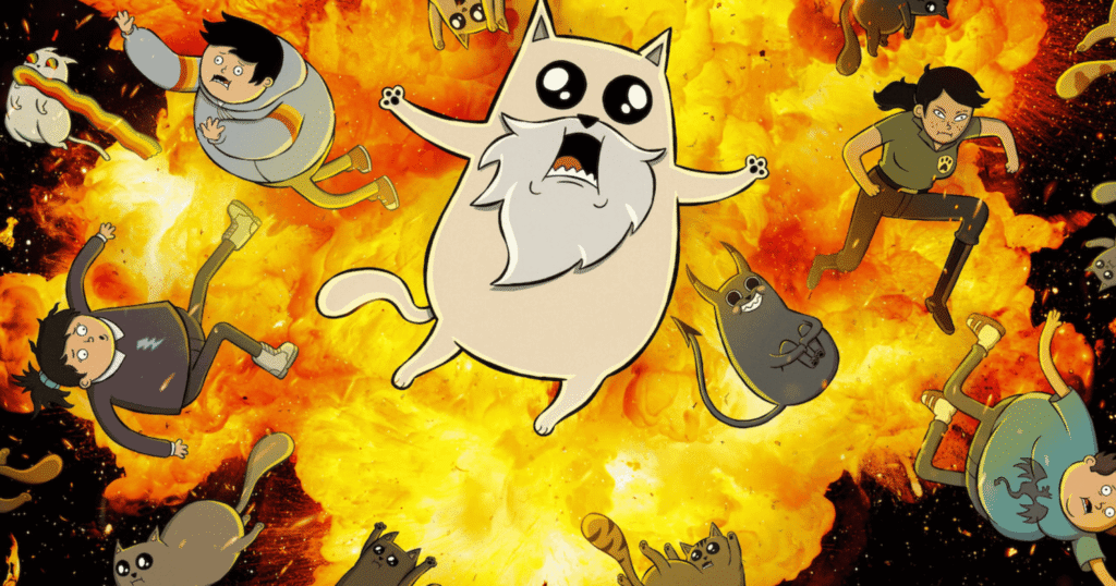 Exploding Kittens still from netflix