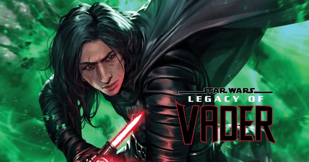 Star Wars: Legacy of Vader #3 Cover Art featuring Kylo Ren