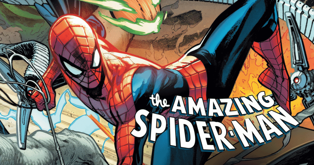 The Amazing Spider-Man 2025 1 cover featuring Spider-Man