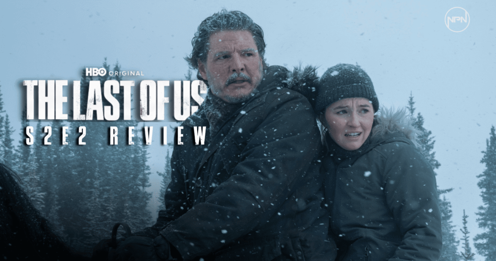 The Last of Us Season 2 Episode 2 featuring Pedro Pascal as Joel and Bella Ramsey