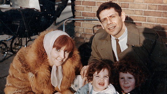 Anne Meara Stiller, Jerry Stiller, Ben Stiller and Amy Stiller in an archival image from 'Stiller & Meara: Nothing is Lost.'
