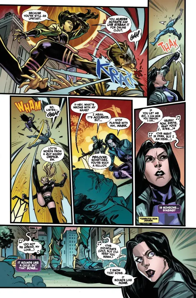 Psylocke #6 © Marvel