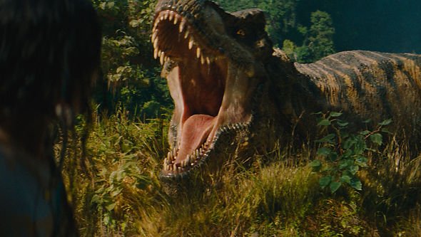 The Tyranosaurus Rex in Jurassic World Rebirth