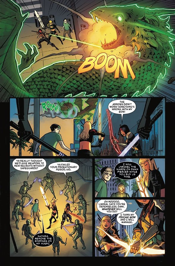 comic panel from 'Magik' Issue #9