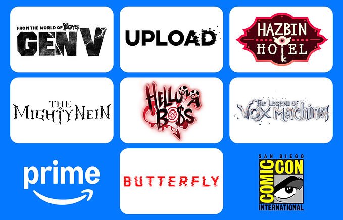 Prime Video Lineup for San Diego Comic-Con 2025 (Image Provided by Prime Video)