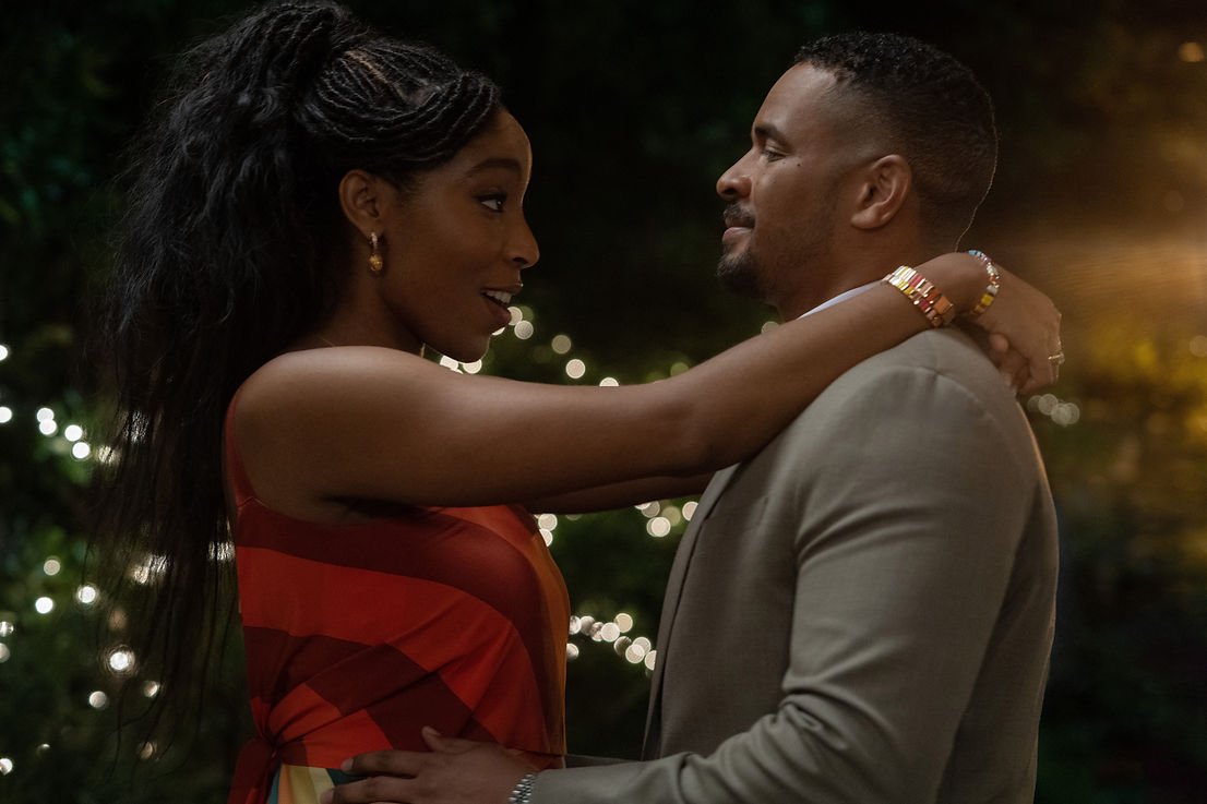 Jessica Williams and Damon Wayans Jr. in Shrinking Season 3