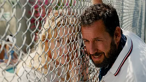 Adam Sandler in Jay Kelly. © Netflix