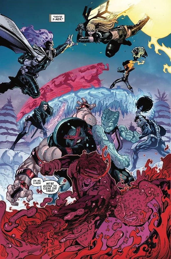 Comic page from X-Men #17© Marvel Comics