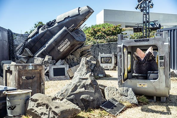 Wreckage of USCSS Maginot.