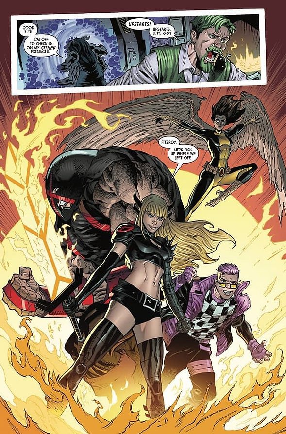 Comic panel from 'X-Men #21'