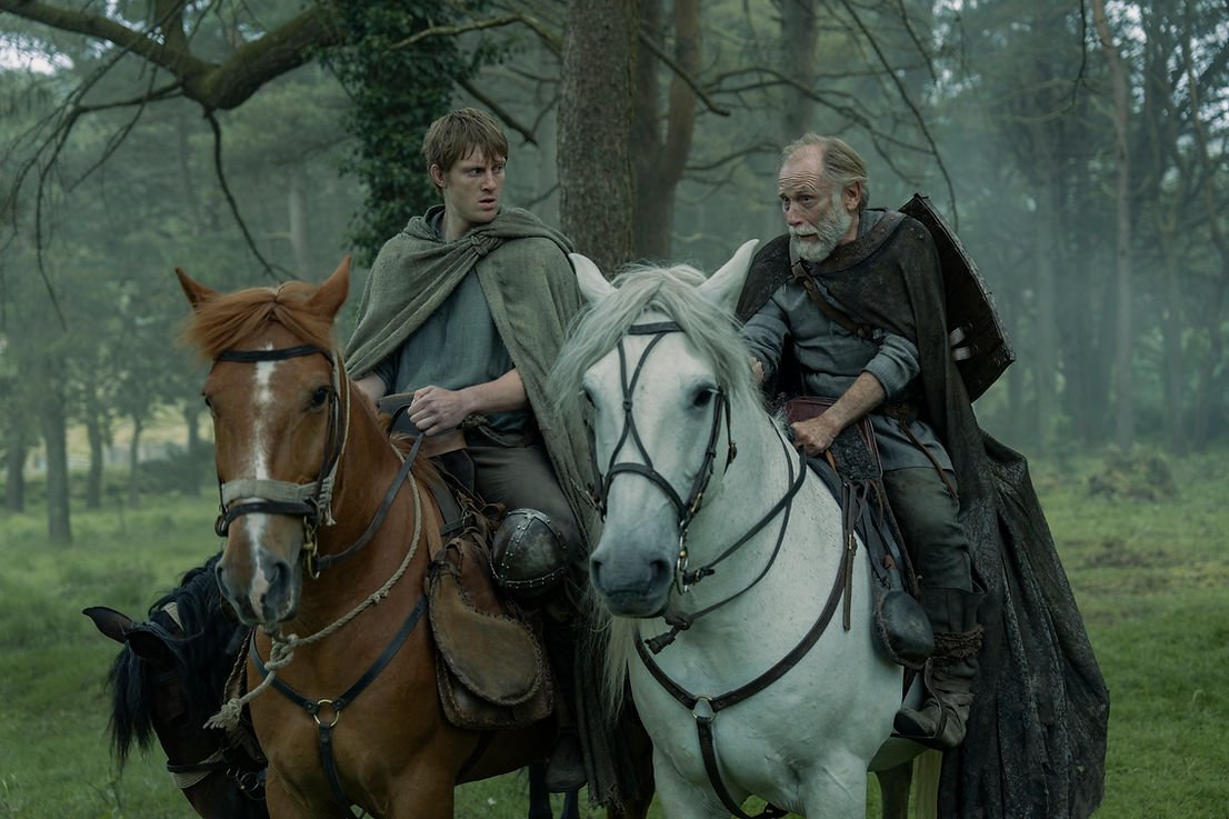 Peter Claffey as Ser Duncan the Tall and Danny Webb as Ser Arlan of Pennytree in A Knight of the Seven Kingdoms © HBO