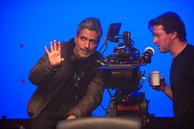 Babak Najafi on the set of London Has Fallen. © Focus Features