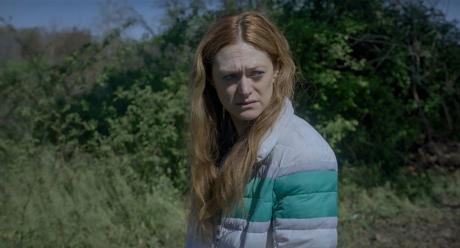 DEA Agent Mina (Marin Ireland) at the scene of the crime. © Apple