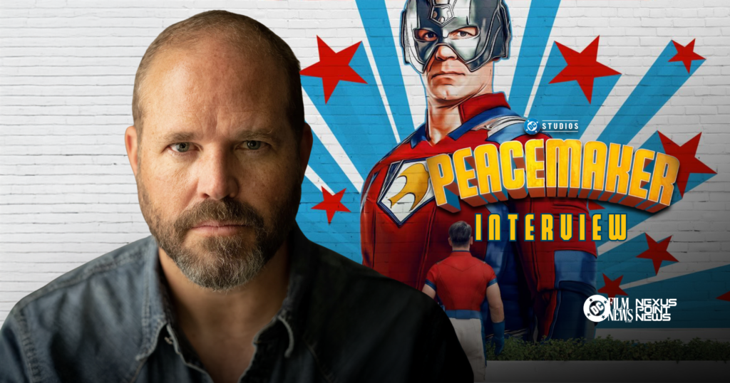 David Denman and Peacemaker key art