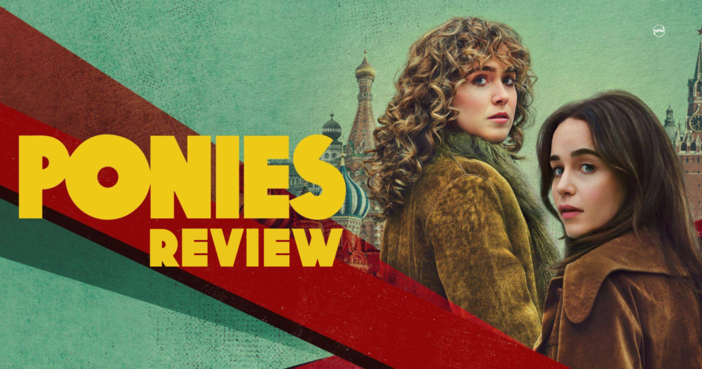 Ponies key art featuring Emilia Clarke and Haley Lu Richardson