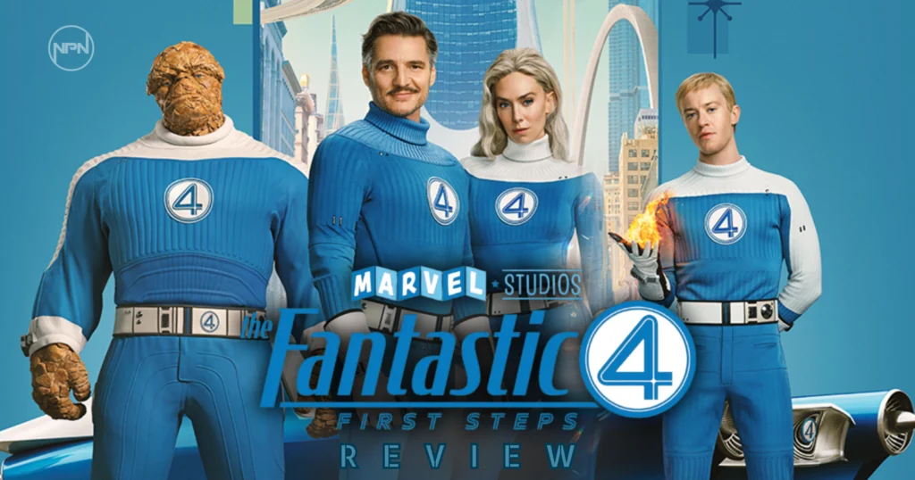 The Fantastic Four: First Steps key art