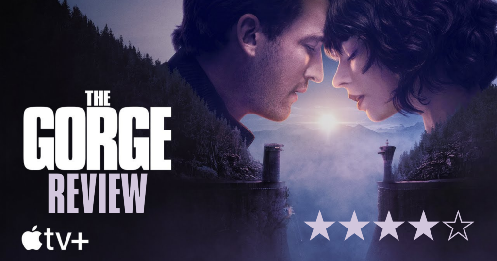 Levi (Miles Teller) and Anya Taylor-Joy (Drasa) in the Gorge
