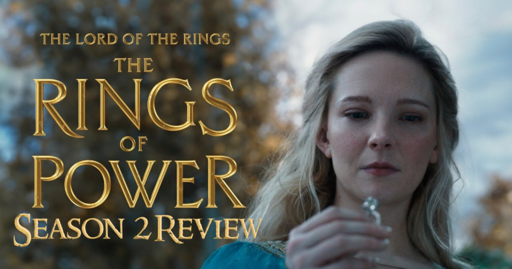 The Lord of the Rings: The Rings of Power Season Two key art