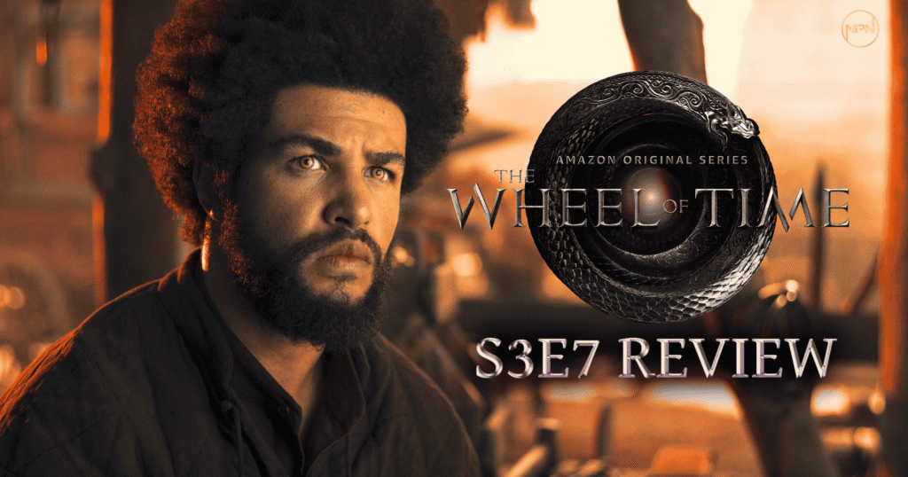 Perrin (Marcus Rutherford) contemplates the costs of war in The Wheel of Time S3E7