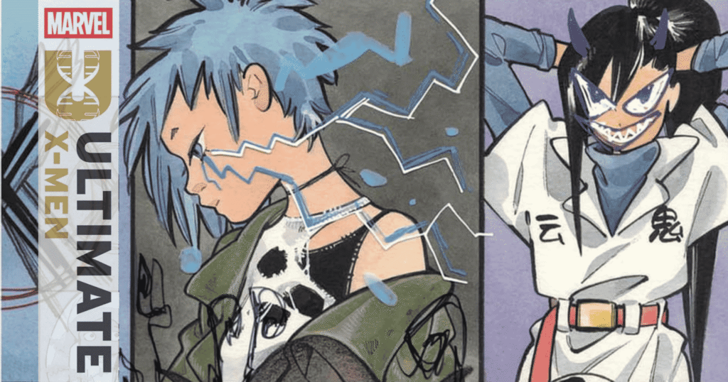 Cover of Ultimate X-Men Text Reads: "Ultimate X-Men"