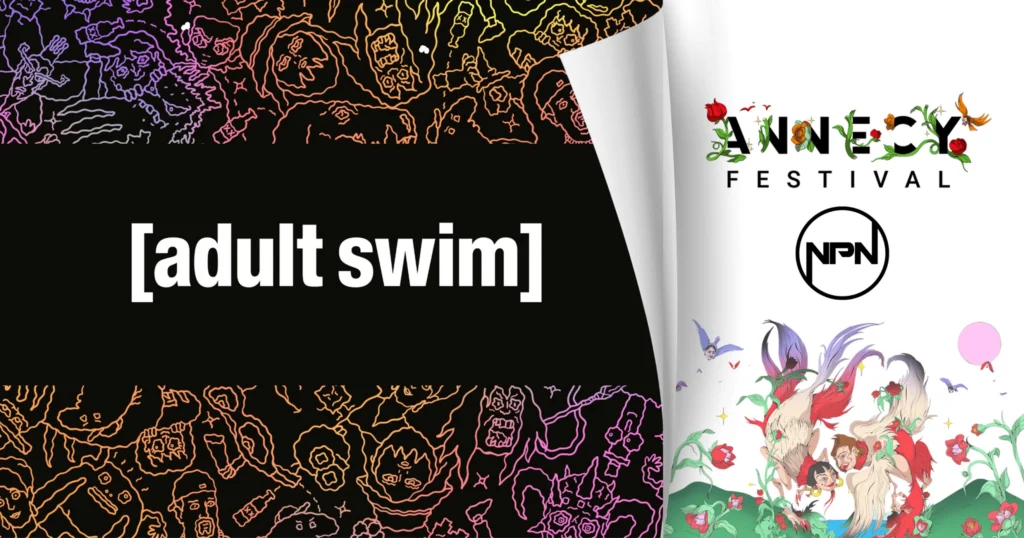 Adult Swim and Annecy logos