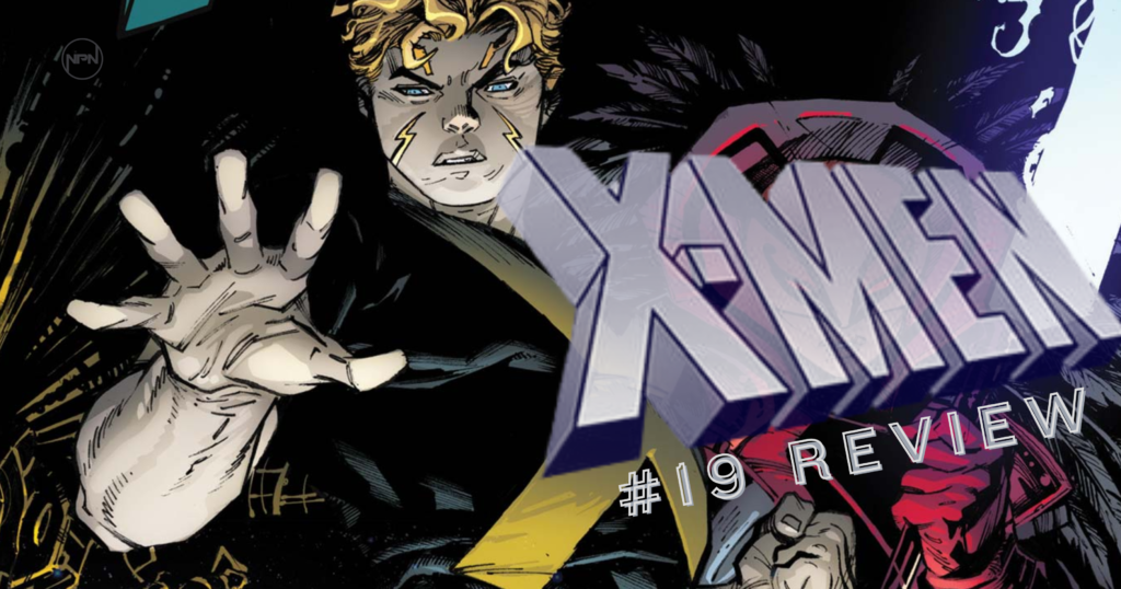 Doug Ramsey in X-Men #19 Text Reads "X-Men #19 Review"