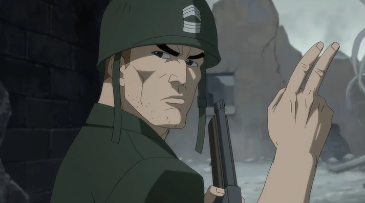 Sgt. Rock in Creature Commandos © Max