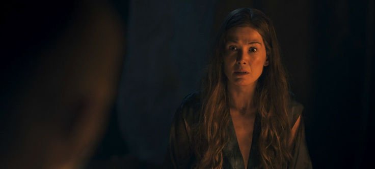 Moiraine gets some unexpected advice from Rand. © Prime Video