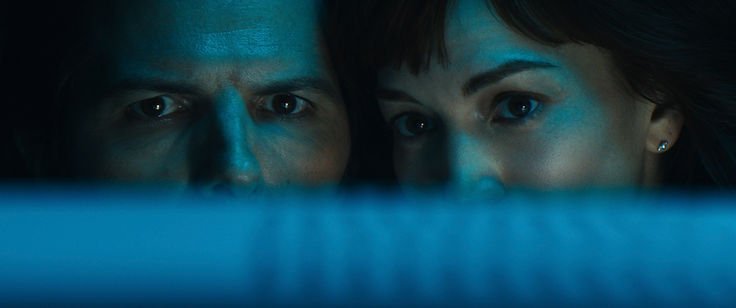 Adam Scott and Britt Lower in Severance. © Apple TV+