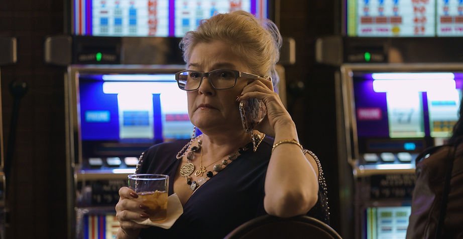 Theresa (Kate Mulgrew) on the run. © Apple
