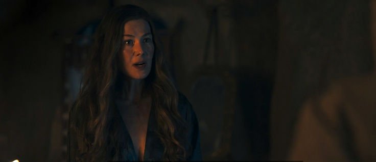 Rosamund Pike (Moiraine Damodred) in The Wheel of Time Season 3. © Prime Video
