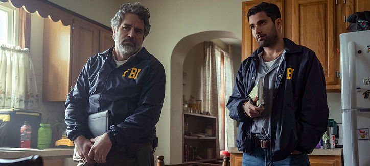 Mark Ruffalo and Fabien Frankel in Task. © HBO