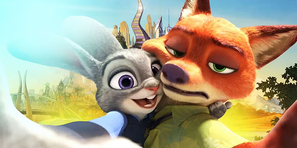 Judy Hopps (Ginnifer Goodwin) and Nick Wilde (Jason Bateman) in Zootopia 2 © Disney