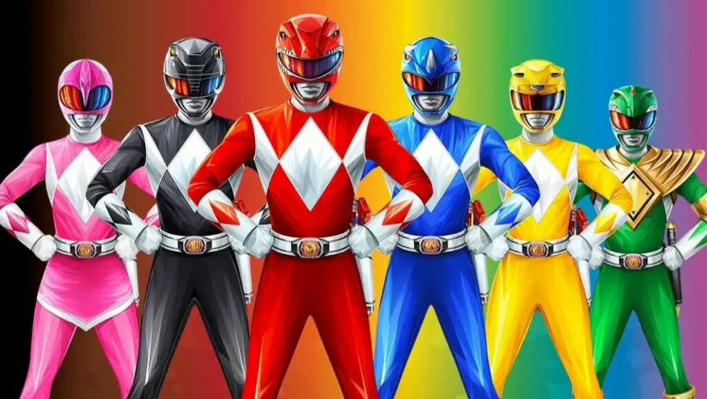 Mighty Morphin Power Rangers art