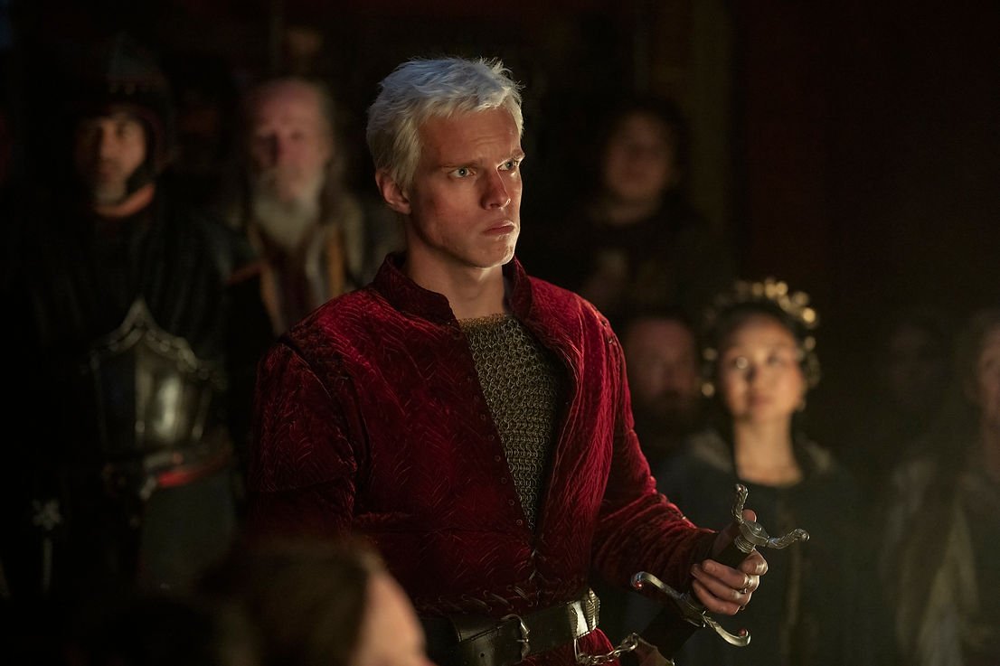 Finn Bennett as Aerion Targaryen in A Knight of the Seven Kingdoms © HBO
