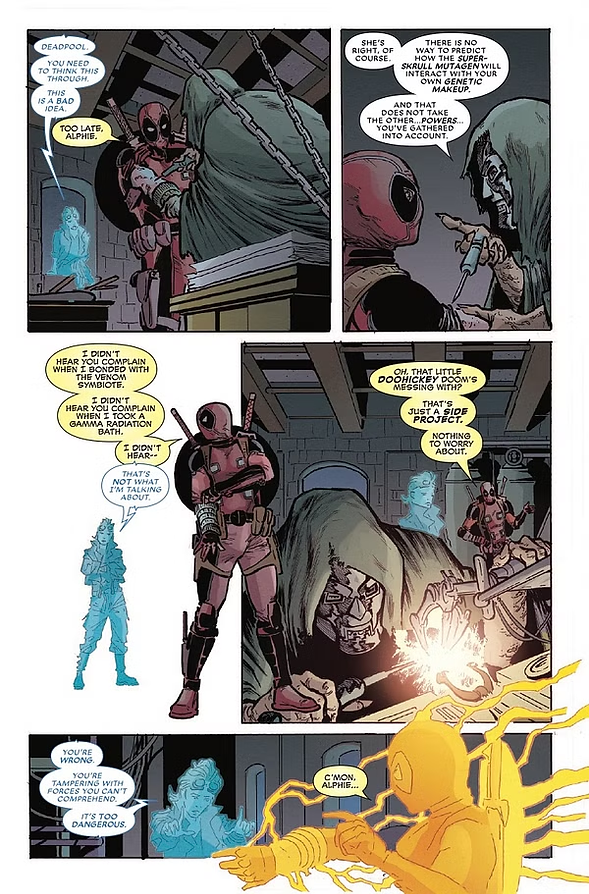 Page from Deadpool Kills the Marvel Universe One Last Time #4© Marvel Comics