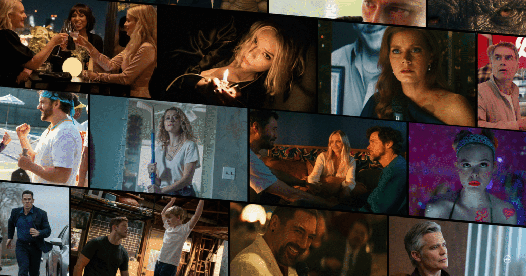 Collage of upcoming Apple TV projects