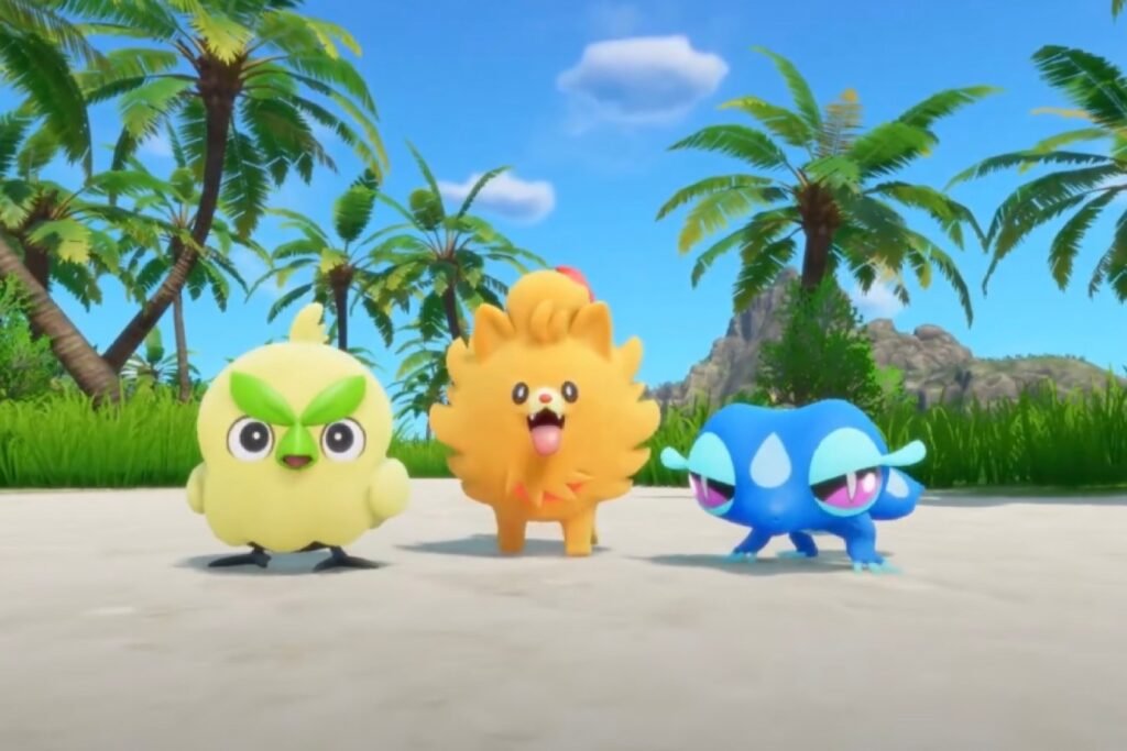 Browt, Pombon, Gecqua in Pokémon Winds and Waves