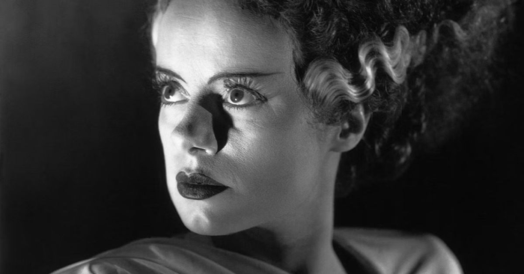 Elsa Lanchester as the Bride of Frankenstein
