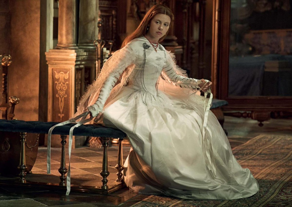 Mia Goth as Elizabeth Harlander in Frankenstein