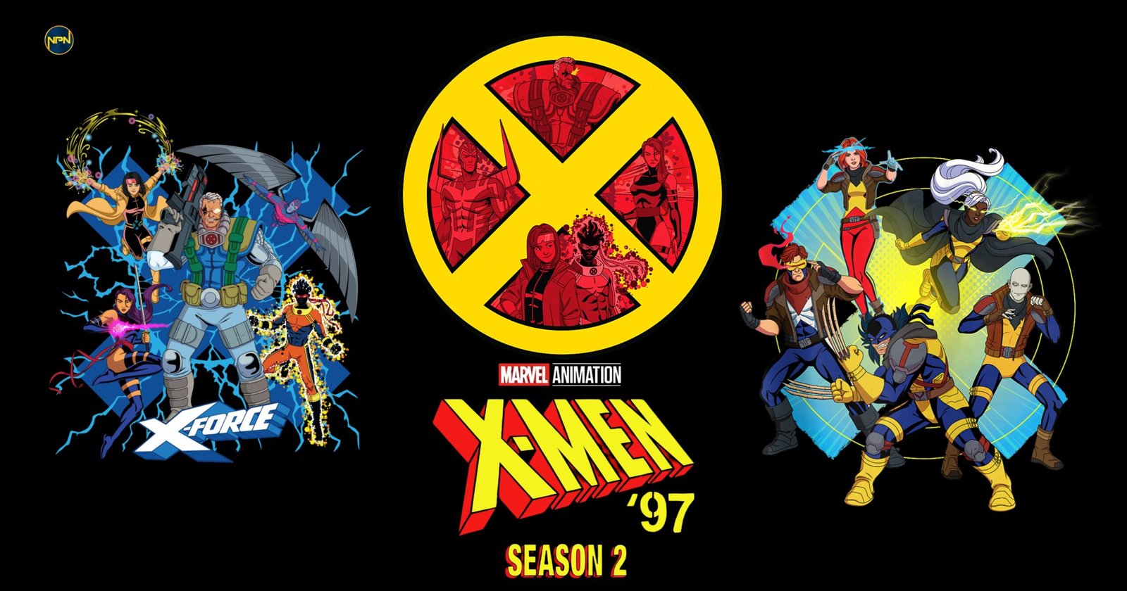X-Men '97 Season 2 Promo Art Reveals New Teams and Apocalypse Redesign